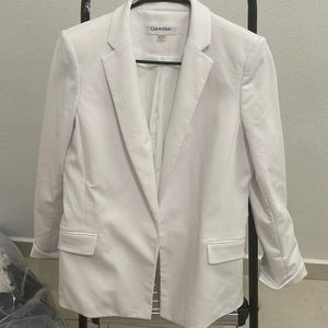 Calvin Klein white blazer, Size: 8
